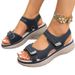 Outdoo Spots 2025 Summe New Model Wedge Heel Lightweight Velco Lage Size Sandals Women's Wholesale Fom_vogvips.com