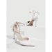 Large Size Pointed High Heels Women's New Thin With A Bow Bow Outside To Wear A Bun Head Sandals_vogvips.com
