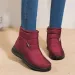 Snow Fur Woman zipper Platform For Women Soft Ankle Boots Waterproof Plush Botas Mujer Winter Shoes 240826_vogvips.com
