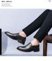 Soft-soled Men's Shoes, Round Head Large Size Foot Shoes, First-layer Casual Leather Shoes Men's Shoes_vogvips.com