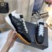 2025 Autumn New Genuine Leather Solid Color Round Toe Lace Up Fragrant Style Diamond Grid Sports Shoes Small Sneakers_vogvips.com