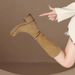 2025 Autumn Winter New Thick-Soled Long For Women, Ruched Slouch Boots, Chunky High Heels, Over-the-Knee Riding Boots_vogvips.com