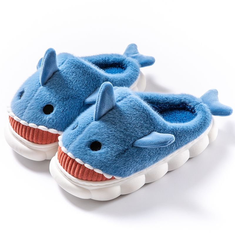 Casual Fluffy Slippers Women Home Flats Cute Cartoon Designer Shoes Girls Fashion Winter Platform Slipper House Warm_vogvips.com