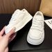 Fashionable And Versatile Star White For Women 2025 New Comfortable Thick Soled Sports Shoes, Height Increasing, Niche_vogvips.com