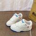 Women's Style Trendy Casual Retro White Sneakers Spring Harajuku Fashion Street Style Versatile Student Footwear_vogvips.com