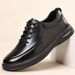 New men's leather shoes commuter business leather casual shoes men's sports fashion shoe board_vogvips.com