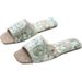 Women’s Shoes New Style Satin Embroidery Cowhide Bottom Home Sandals And Slippers National Trend Spring And Summer Open Ladies Flip Flops_vogvips.com