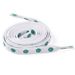 Shoe Accessories 8mm creative colorful cotton flat shoelaces suitable for canvas shoes, white shoes,high top shoes_vogvips.com