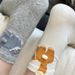Original Cartoon Egg Cat Funny Socks Women's Tube Socks Ins Trendy Spring And Autumn Cotton Socks Cute Animal Boneless Socks_vogvips.com