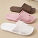 Summer Shower Slippers for Women Lightweight Indoor Sandals for Men Couples Walking on Clouds Feel Home Use Bathroom Shoes_vogvips.com