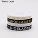 Shoelaces Double Layer Hollow Flat Polyester Shoelaces, Handmade Single Head Screen Printing_vogvips.com