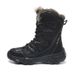 Martin Boots Large Size Snow Boots Men's Warm Men's Cotton Shoes Piled Thickened Men's Boots High Top Combat Shoes_vogvips.com