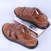 Euro Step Genuine Leather Cowhide Sandals For Men Trendy Fashionable Comfortable Outdoor Beach Shoes Wear-resistant Non-slip_vogvips.com