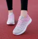Casual Fashion Breathable Walking Mesh Flat Sneakers Women Running Gym Vulcanized Shoes White Female Footwear_vogvips.com
