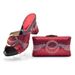 Hot Drill High Thick Heels Casual With Hand To Wear European And American Fashion Shoes Bag Set_vogvips.com
