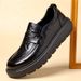 Men's Made Of Top-layer Cowhide, New Spring Model, Men's Business Casual Shoes, High-end Genuine Leather Thick-soled_vogvips.com