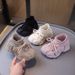 New Soft Soled Socks Shoes For Baby Girls Breathable Mesh Surface Boys Flying Woven Sneakers_vogvips.com