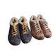 Cowhide Version Grape Mom Same Style Slanted Bowknot Furry Color-Block Versatile Warm German Training For Women With_vogvips.com