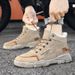 Men's Winter Thermal Snow Boots Waterproof Slip-Resistant Hiking Shoes With Fleece Lining For Outdoor & Daily Wear_vogvips.com