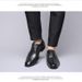 Euro Step HPIOPL Korean Version Spring Summer Carved Brogue Men's Shoes Trendy Casual Wedding Groomsman_vogvips.com