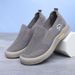 Bebealy Men Sneaker Men Flat Shoes Summer Casual Nonslip Women's Sneakers Outdoor Soft Beach Women Shoes Cloud Slip-on Home Shoe_vogvips.com