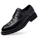 Crocodile Pattern Spring Casual Small Men Korean Style Genuine Leather Business Formal British Trend Shoes_vogvips.com