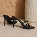 2025 Winter New Metal Flower French European And American Fashion Sexy Sandals Direct From Manufacturer For Cross-Border_vogvips.com