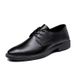 Plus Size Men's Business Leather Shoes Formal Wear Thick Soled Low Heeled Casual Style British Style_vogvips.com