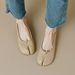 Flat Shoes Children's Shallow Mouth Versatile One-pedal Soft-soled Single Shoes Sub-toed Pig's Trotter Shoes_vogvips.com