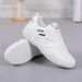 Women's White 2026 Spring New Versatile Lightweight Women's Sports Casual Sneakers Soft Sole Breathable Shoes For Women_vogvips.com