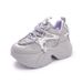 Platform Dad 2025 Spring New Breathable Versatile Casual Shoes For Petite Women With Hidden Height Increase_vogvips.com