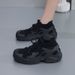 2025 New Versatile Trendy Casual Sports Running Soft Flat Non-Slip Socks Breathable Mesh Women's Shoes_vogvips.com