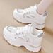 Mesh Breathable Heightening Women's Single Shoes Thick-soled Women's Sports Shoes Soft-soled Non-slip Dad Shoes_vogvips.com