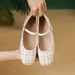 Exclusive Cross-border Supply Of French-style Square-toed, Single-strap, Flat Women's Shoes, Versatile Ballet Mary Jane_vogvips.com