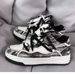 National Trend Men's Niche Design Skate Milk Fufu Casual Sports Thick-Soled Couple White Shoes_vogvips.com