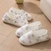 Maternity Postpartum Shoes For Women, Summer Thin Printed Breathable Soft Sole Non-Slip Closed Heel Postpartum Slippers For Spring And Autumn_vogvips.com