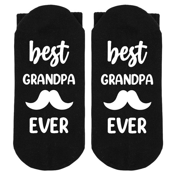 Cotton mid-tube socks sole letter non-slip glue floor socks creative casual sports socks_vogvips.com