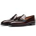 Euro Step M30502【】Penny Loafers Men's Casual British Style Slip-On Summer Genuine Leather Shoes_vogvips.com