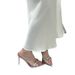 Summernew Arrival Metal Buckle Pointed Toe Sandals Two-color Easiest For Match One-strap High-heeled Sandals_vogvips.com