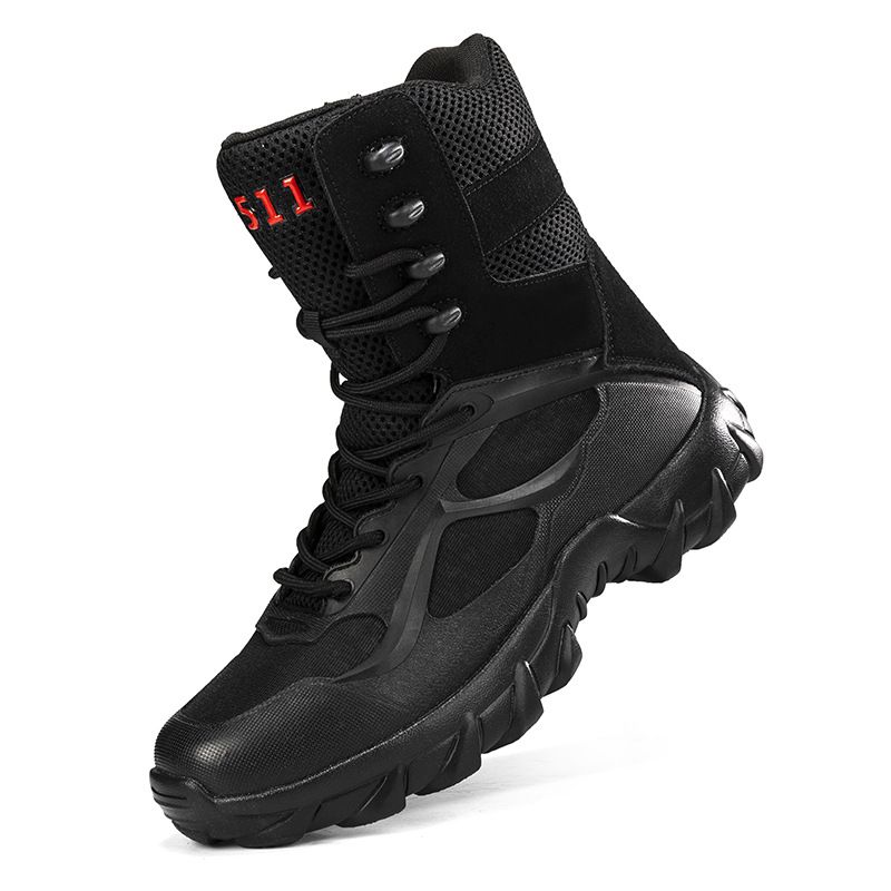 High Gang Military Boots, Men's Outdoor Hiking Shoes, Special Forces Combat Boots, Desert Boots_vogvips.com