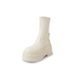 2024 New Style Short Boots Petite Women With Height Increase, Elastic Slim Boots, Thick Sole, Ins Style, Trendy Shoes_vogvips.com