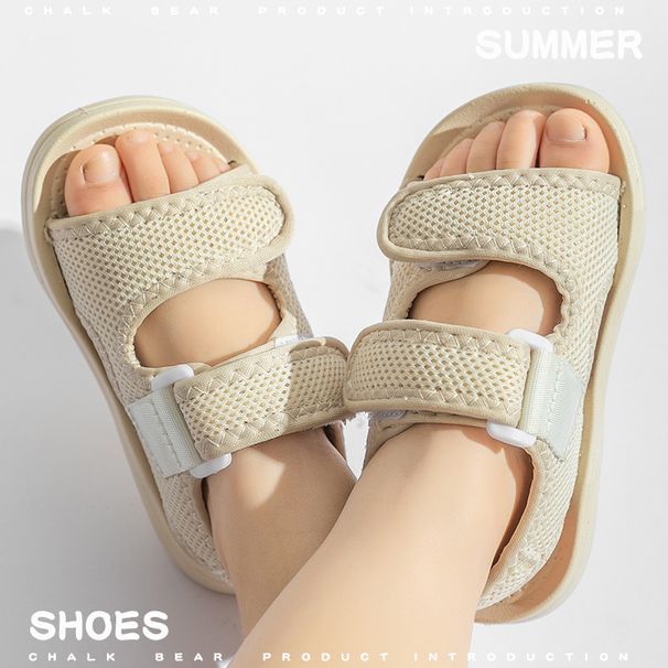 Boys' Summer Kids' Soft-Soled Mesh Outdoor Sandals_vogvips.com