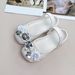 Ballet Perforated 2026 Spring New Model Slip-on Hollow Camellia Sandals Lazy Shoes_vogvips.com