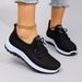 Spring Autumn New Women's Casual Lace-Up Comfortable, Breathable, Lightweight And Wear-Resistant Sports Shoes_vogvips.com