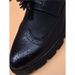 Euro Step New Brogue Carved Thick Sole Platform Breathable Tassel Trendy Leather Business Casual Height Increasing Men's Shoes_vogvips.com