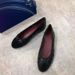 In-tock Tweed Leather Ballet Flat With Bow Decoration, Oft Ole, Comfortable For Commuting And Dating, Veratile_vogvips.com
