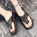 Genuine Leather Mens Summer Handmade Breathable Outdoor Beach Slipper High Quality Casual Leisure Slippers Flip-Flops_vogvips.com