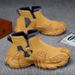 High-top Men's Autumn New Versatile Martin Boots Sports Running Casual Trendy Shoes Slip-on Lightweight Non-slip Outdoor_vogvips.com