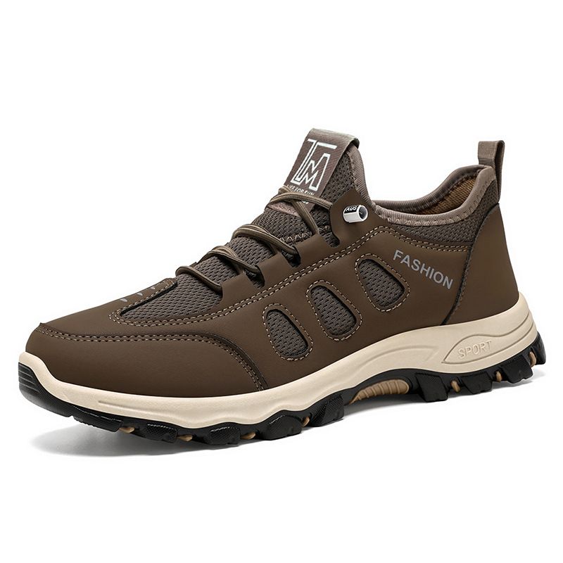 Men's Spring Outdoor Hiking Shoes Breathable Non-Slip Wear-Resistant Odor Free plus Size Shoes for Comfortable Walking_vogvips.com