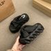 LanJue's Popular Summer Women, 2026 New Model, Thick-soled, Height-increasing, Suitable For Pairing With Skirts,_vogvips.com